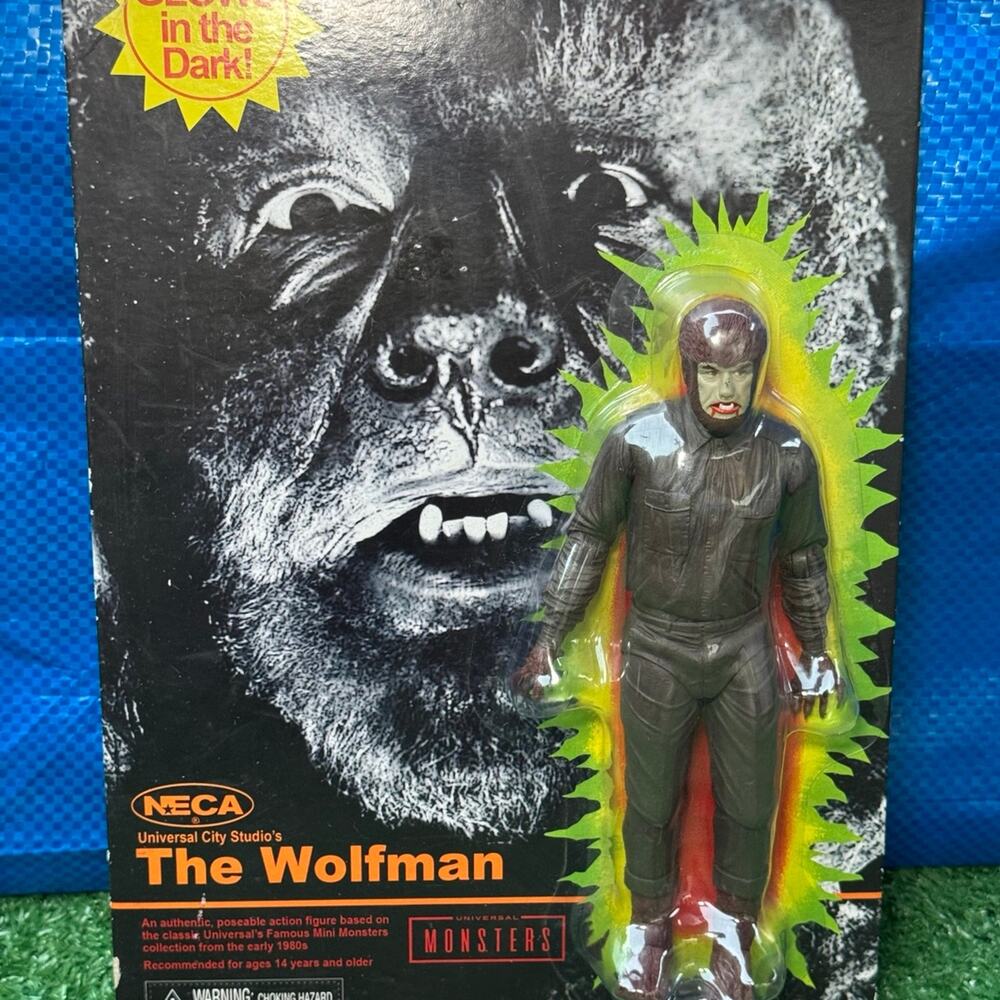 NECA Universal Monsters The Wolfman Glow in the Dark Action Figure